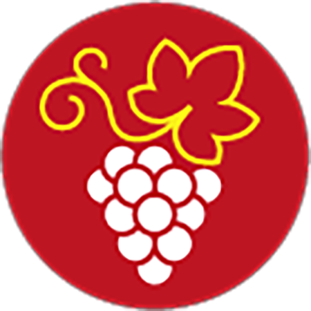 wine logo for the corbieres region in the languedoc in france