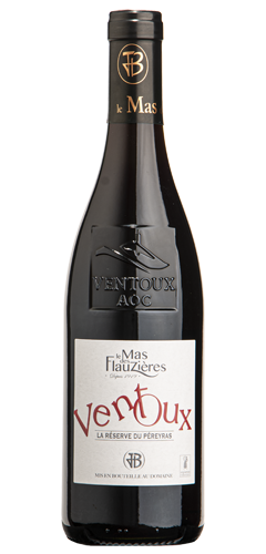 ventoux red wine from mas des flauzieres from the rhone valley in the south of france