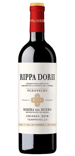 red wine from the ribera del duero wine region in spain
