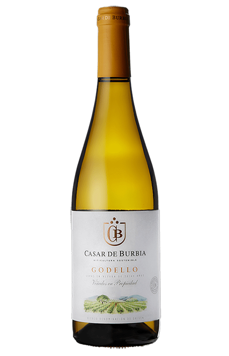 white wine from the north of spain region of bierzo, made from godello grapes