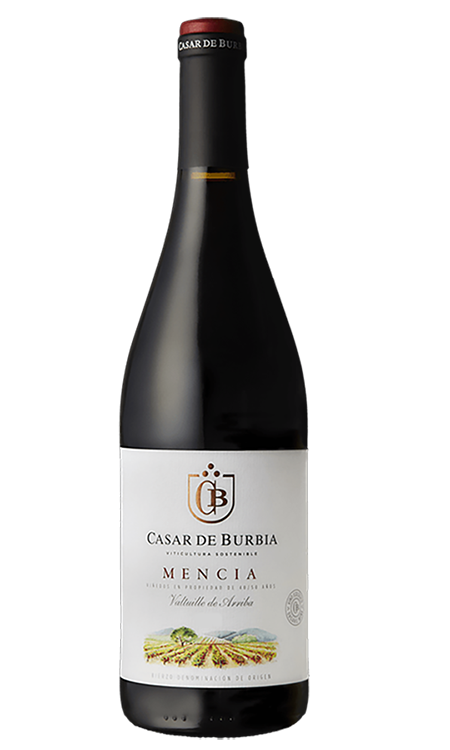 organic red wine from the bierzo region of spain