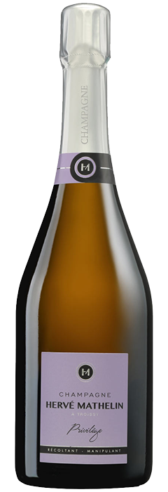 The Wine Buff store - Herve Mathelin Cuvee Privilege champagne made from Chardonnay and Pinot Noir grapes